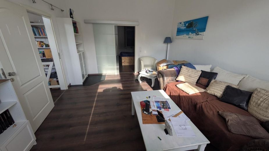 Spaziosa villa storica nel centro di Burg auf Fehmarn – pompa di calore, giardino e utilizzo flessibile – großes Zimmer 2 unten