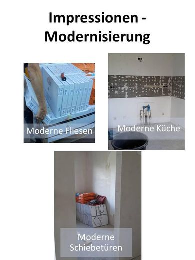 Kleine Auswahl Modernisierung
