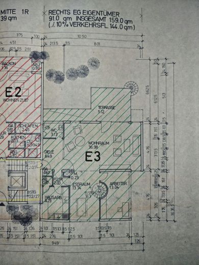 Просторий мезонет із надзвичайним відчуттям простору – Grundriss Hochparterre