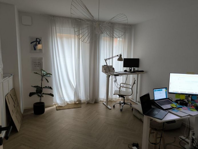 Arbeitszimmer im Erdgeschoss