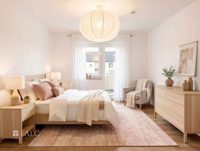 Top renovierte 2-Zimmer-Wohnung mit Balkon in Düsseldorf-Unterrath - sofort bezugsfrei – So könnte es aussehen