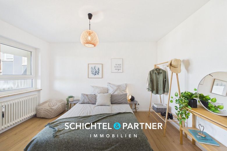 Ellenerbrok-Schevemoor | Erstbezug nach Modernisierung 2-Zimmer-Wohnung – S&amp;P | Schlafzimmer