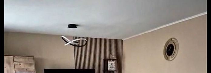 Wohnzimmer mit Fußbodenheizung