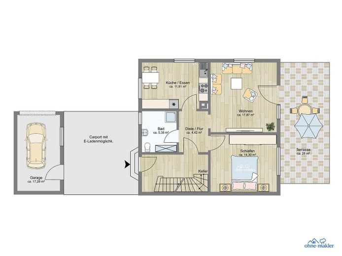 Wohnung 1 - Erdgeschoss