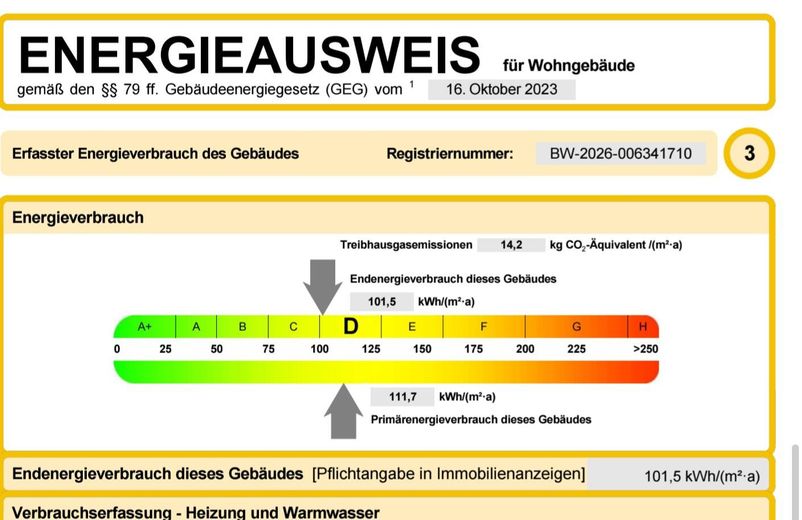 Light-filled detached house in an attractive residential area – Energieausweis