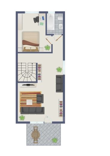 Modernes Reihenmittelhaus in ruhiger Lage von Hagen-Haspe
Wohnberechtigungsschein erforderlich – 1. OG