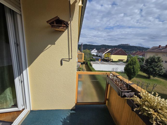 Blick auf die Festung Coburg