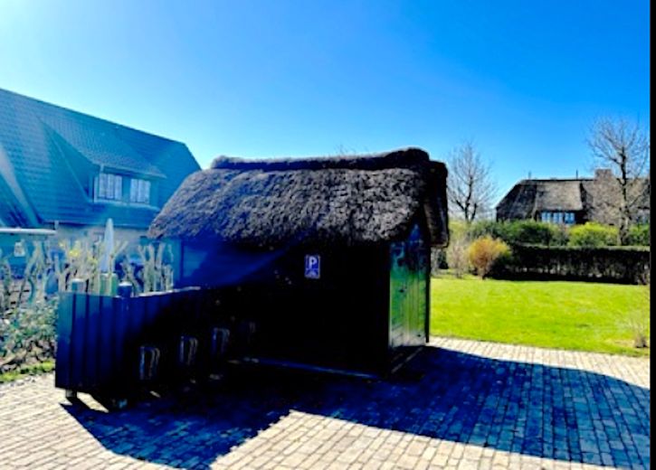 Gartenhütte mit Stromanschluss