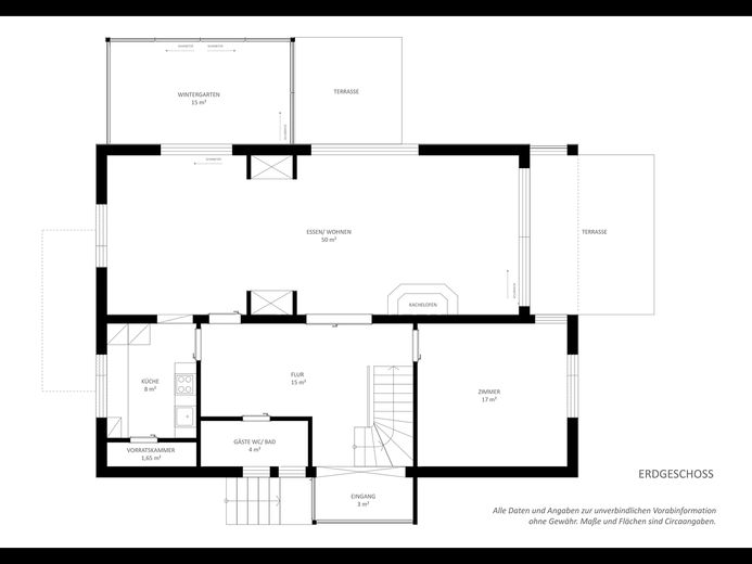 Grundriss Erdgeschoss