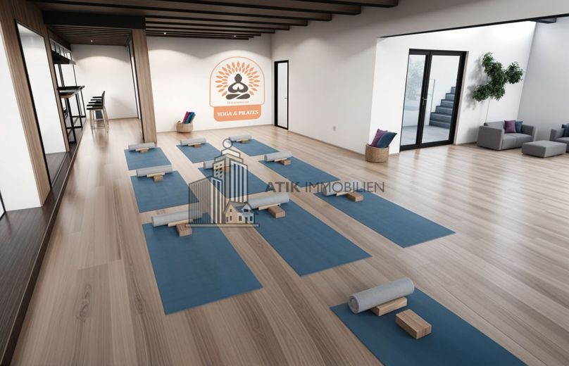 ATIK: Kernsanierte Gewerbeflächen direkt in den Planken - provisionsfrei – Visualisierung Yoga