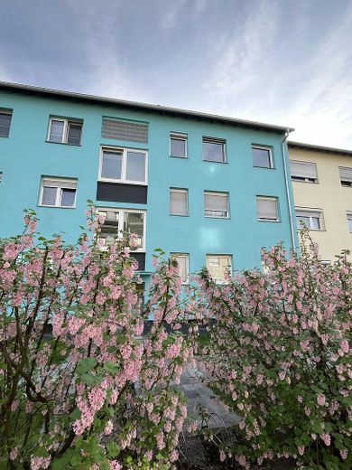 Modernisierte, helle 2-Zimmer-Wohnung mit Wohnküche – Ansicht Nord Ost