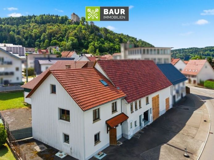360° I Ehemaliges Bauernareal mit großem Grundstück und vielseitigem Entwicklungspotential in Straßberg – Foto 1