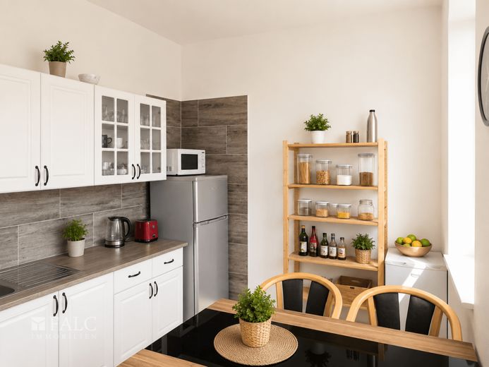 Wie ein Neubau, nur mit Seele-vollständig sanierte 4-Zimmer Wohnung – Küche