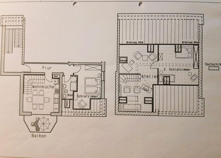 Grundriss nicht maßstabgerecht