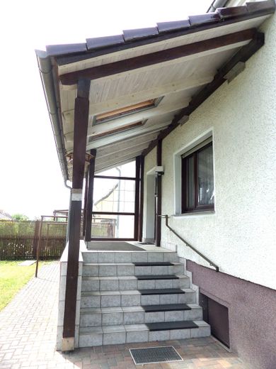 Haus Seitenansicht