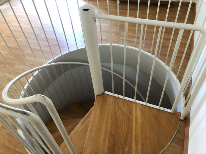 Treppe oben