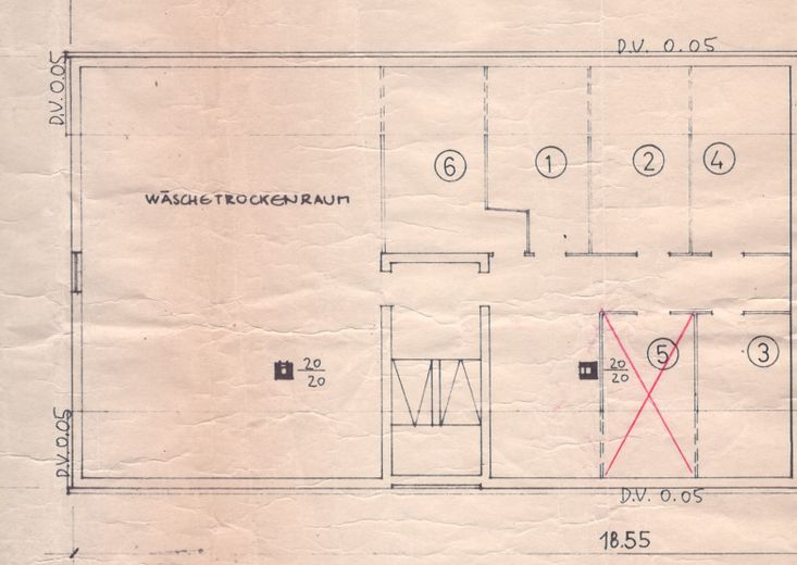 Grundriss Dachboden