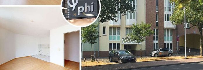 PHI AACHEN - طابق سكني مشرق من غرفتين مع موقف سيارات في موقف سيارات تحت الأرض في موقع مرغوب فيه في آخن!