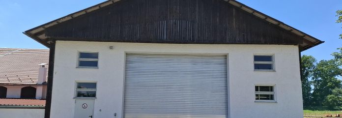 Lagerhalle / Gewerbehalle mit 644m² und großem Rolltor an der B388