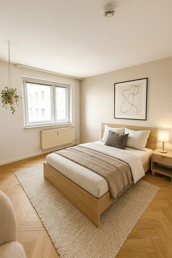 Schlafzimmer (virtuell bearb.)