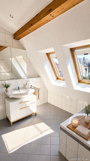 außergewöhnliche Turmwohnung in
Fürstenfeldbruck – Bad