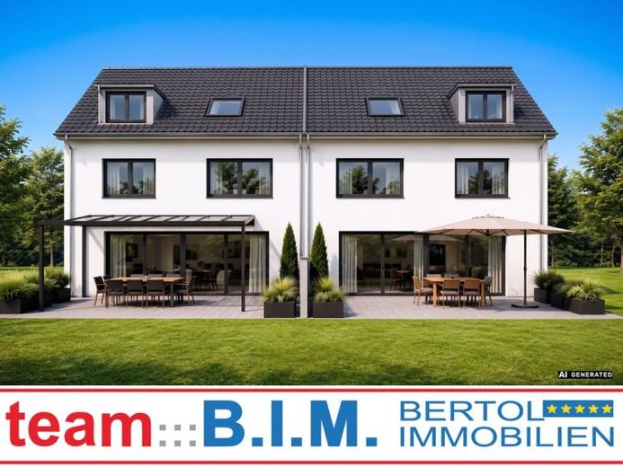 Quiet prime location in KRAILLING | Approx. 446 m² building plot for a spacious semi-detached house – approx. 150 m² living space – Photo 1