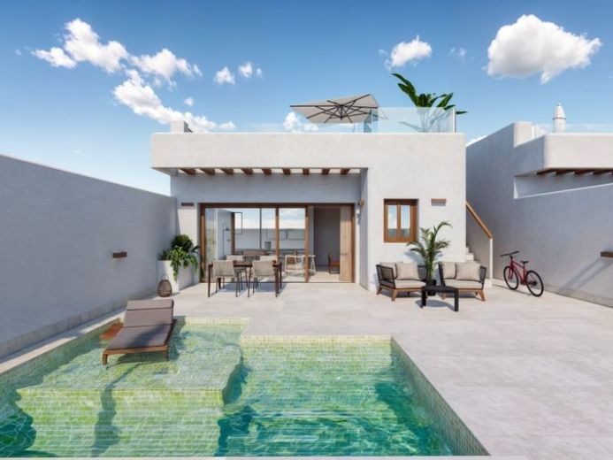 Villa su un solo piano con piscina privata – Foto 1