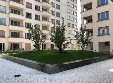 High Park - Exklusive 2-Zimmer-Wohnung mit Terrasse im 4. OG – Gartenanlage