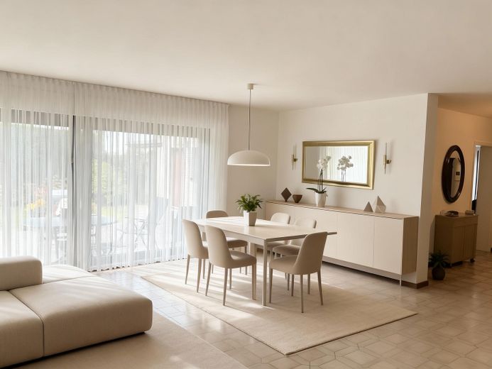 Beaucoup d’espace pour vos projets et rêves, spacieuse maison individuelle avec appartement indépendant à Cologne-Hahnwald – Eßzimmer visualisiert