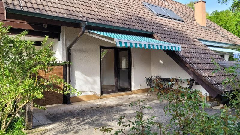Eigentumswohnung im Charakter einer Doppelhaushälfte mit Garten in Umkirch – Terasse
