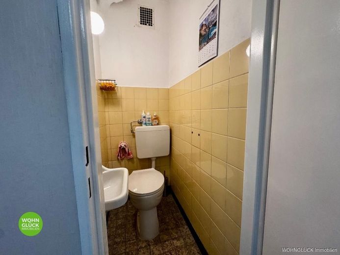 Lichtdurchflutetes Wohnjuwel in Bessungen – Toilette