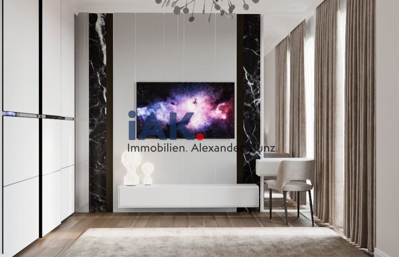 Großzügige 3-Zimmer-Premiumwohnung mit edlem Balkon-Wohnen auf hohem Niveau – Visualisierung 3