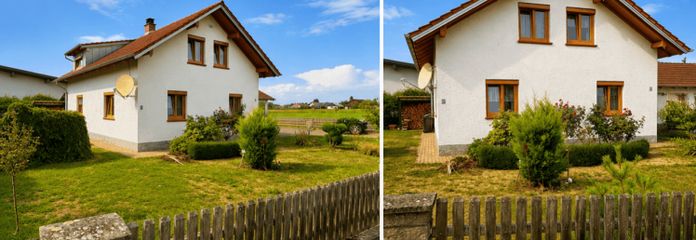 Ruhig gelegenes, kleines EFH mit Garten und Garage - ideal für 2-3 Personen oder als Feriendomizil !