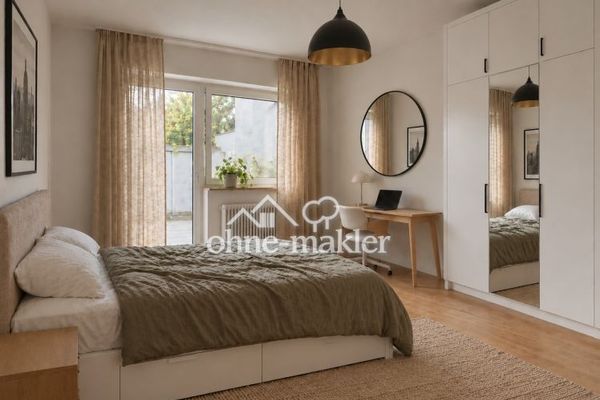Hochwertig möbliertes WG-Zimmer (3er WG) - all inkl. Miete / frisch renovierte Wohnung & Garage