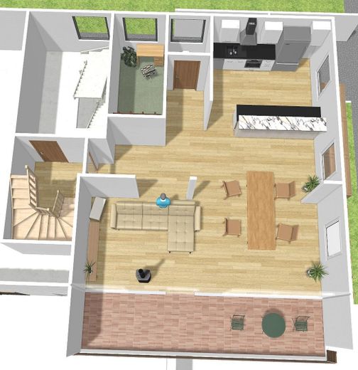 Obergeschoss 3D