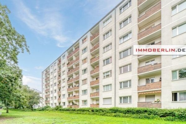 IMMOBERLIN.DE - Jasne mieszkanie ze spokojną loggią od zachodu przy parku Volkspark Jungfernheide
