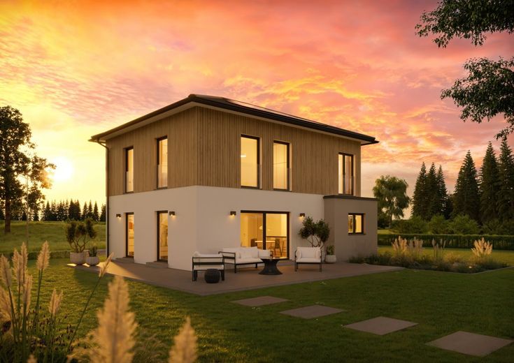 Armonia perfetta: casa, terreno e finanziamento da un’unica fonte. – WHITE&amp;BLACK 130 | Concept 3
