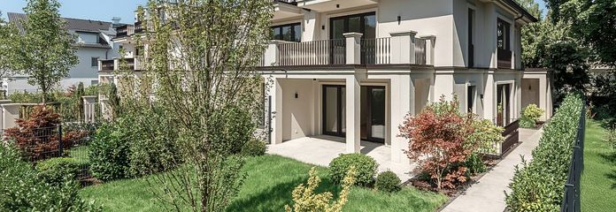 Elegantes komfortables Stadtdomizil / Erstbezug - fertiggestellt! – Elegante Neubau-Villenhälfte