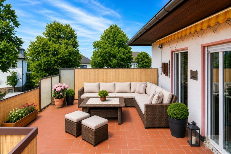 Ampia casa unifamiliare con 184 m² di superficie abitabile su un terreno da sogno di 715 m² – Balkon