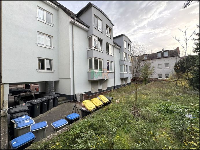 1-Zimmer-Wohnung inkl. TG-Stellplatz in Neckarstadt – Rückansicht Haus 2