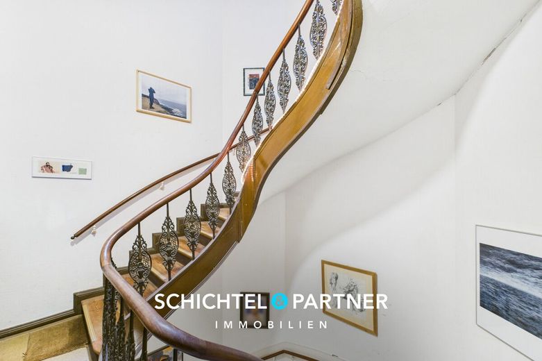 Fesenfeld | Gepflegtes Wohn-/ &amp; Geschäftshaus mit insgesamt sechs Einheiten – S&amp;P | Treppenhaus