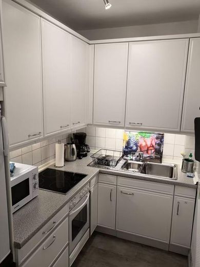 Gleich hinter dem Deich am neuen Dünenpark, 1 Zimmerwohnung – Einbauküche