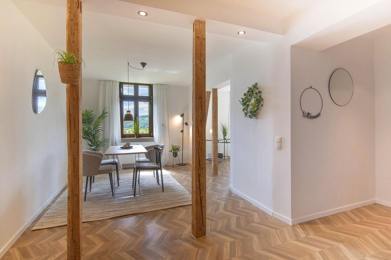 Blick zum Esszimmer