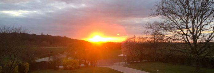Sonnenuntergang aus dem SZ