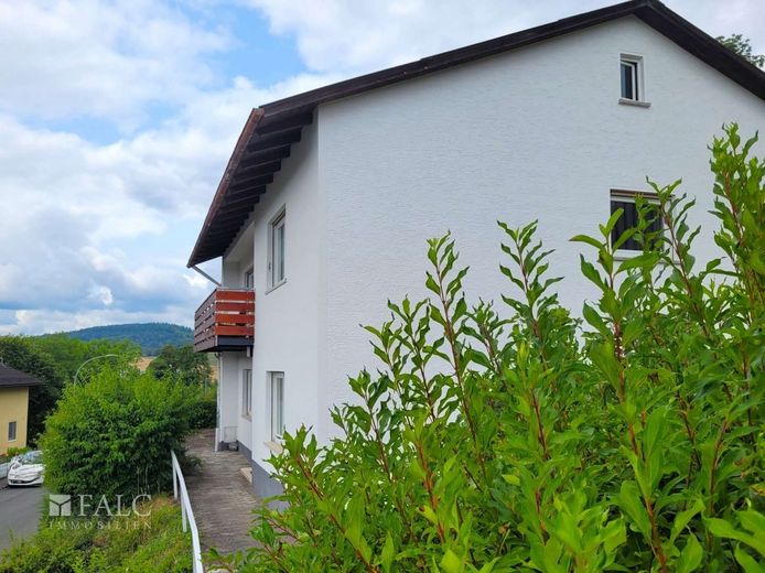 Blick von Garage