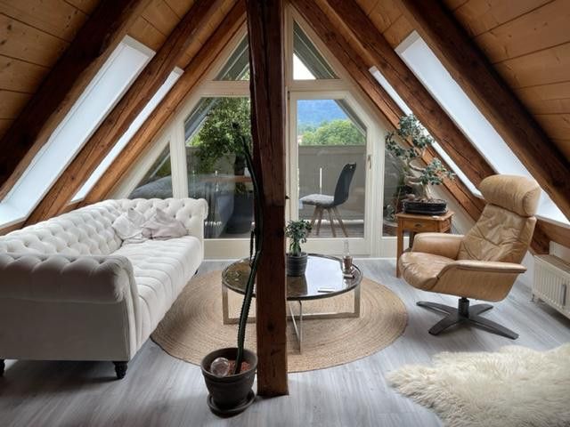 Blick auf die Loggia