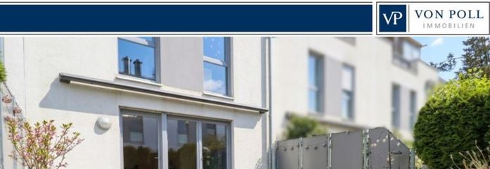 Modernes lichtdurchflutetes Reihenhaus mit attraktiven Außenbereichen