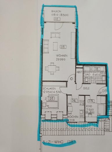 Provisionsfreie top gepflegte 3-Zimmer-Wohnung in Springe mit wunderschönem Deisterblick – Foto 29