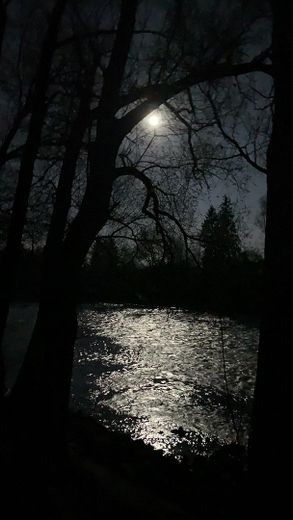 Nachtspaziergang am Inn