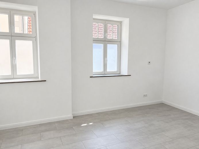 Helle 3-Zimmer-Wohnung mit Keller in Niemegk zu vermieten – Schlafzimmer